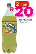Refresh Assorted-2 x 2Ltr