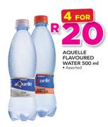 Aquelle Flavoured Water Assorted-4 x 500ml