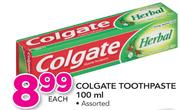 Colgate Toothpaste Assorted-100ml