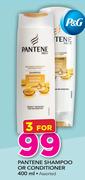 Pantene Shampoo Or Conditioner Assorted-3 x 400ml