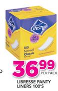 Libresse Panty Liners-100's Per Pack