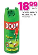 Doom Insect Killer Assorted-300ml