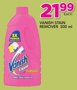 Vanish Stain Remover-500ml