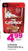 Catmor Pouches Assorted-85g