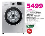 Samsung 7Kg Front Loader Washing Machine Metallic WW70J4263GS F