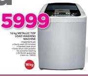 LG 16Kg Metallic Top Load Washing Machine T1603TEFTS AF