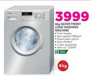 Bosch 6Kg Silver Front Load Washing Machine