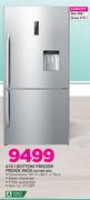 Hisense 610Ltr Bottom Freezer Fridge Inox H610BI WD