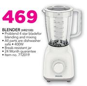 Philips Blender HR2100