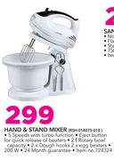 Logik Hand & Stand Mixer RSH-014075-018