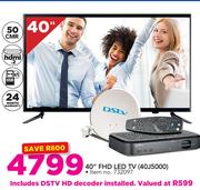 Samsung 40" FHD LED TV 40J5000
