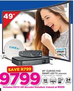 Samsung 49" Curved FHD Smart LED TV 49K6500
