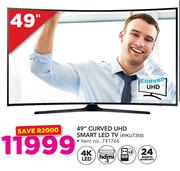 Samsung 49" Curved UHD Smart LED TV 49KU7350