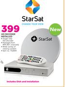 Star Sat HD Decoder Installed