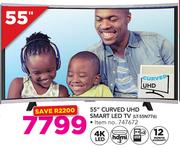 JVC 55" Curved UHD Smart LED TV LT-55N776