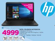 HP Intel Celeron Notebook