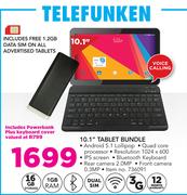 Telefunken 10.1" Tablet Bundle