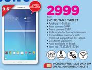 Samsung 9.6" 3G TAB E Tablet