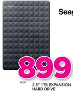 Seagate 2.5" 4TB Expansion Hard Drive