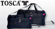 Tosca 50Cm Ultra Light Black/Trolley Duffel Bag