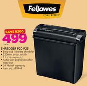 Fellowes Shredder P20 P25