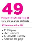 Lenovo Moto A Smartphone+ K4203 Modem-On uChoose Flexi 55