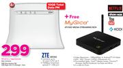 ZTE MF283+ Free Mygica ATV585 Media Streaming Box-On A 10Gig Data Plan