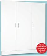 Ucan 2000mm White Built-In Cupboard