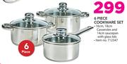 Mainstays 6 Piece Cookware Set