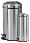 Mainstays 5Ltr Stainless Steel Dome Pedal Bin
