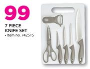 Mainstays 7 Piece Knife Set