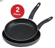 Mainstays 24Cm Non-Stick Frying Pan Set