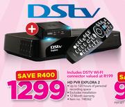 DSTV HD PVR Explora 2 Excluding Installation