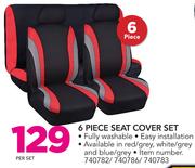 1st Gear 6 Piece Seat Cover Set-Per Set