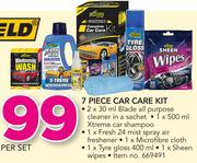 Shield 7 Piece Car Care Kit-Per Set