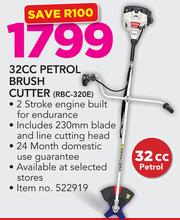 Ryobi 32cc deals petrol brush cutter