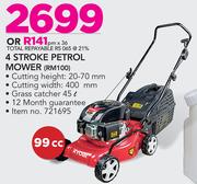 Ryobi 4 Stroke Petrol Mower RM100