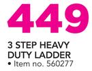 Home Quip 3 Step Heavy Duty Ladder