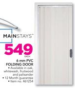 Mainstays 6mm PVC Folding Door