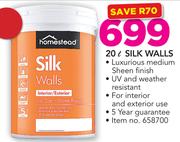 Homestead 20Ltr Silk Walls