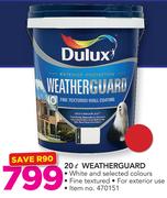 Dulux 20Ltr Weatherguard