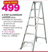 Gravity 6 Step Aluminium Ladder HSL6