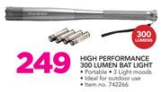 High Performance 300 Lumen Bat Light