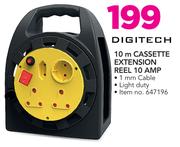 Digitech 10m Cassette Extension Reel 10 Amp