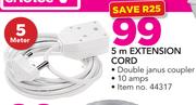Simple Choice 5m Extension Cord