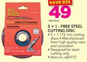 Tork Craft 5+ 1 Free Steel Cutting Disc-Per Pack