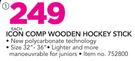 Slazenger Icon Comp Wooden Hockey Stick