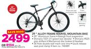 Raleigh 29" Alloy Frame Marvel Mountain Bike