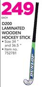 Dunlop D200 Laminated Wooden Hockey Stick