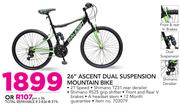 Raleigh 26" Ascent Dual Suspension Mountain Bike
